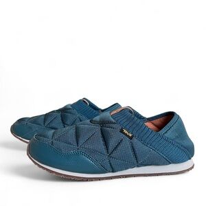 Teva ReEmber Slip On Convertible Slipper Shoes Balsam Blue Ember Womens Size 9